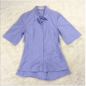 Stella McCartney Open Back Button Down Shirt IT 40​​​​​​​​